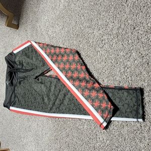 Ohio State Buckeye Drawstring LEGGINGS
